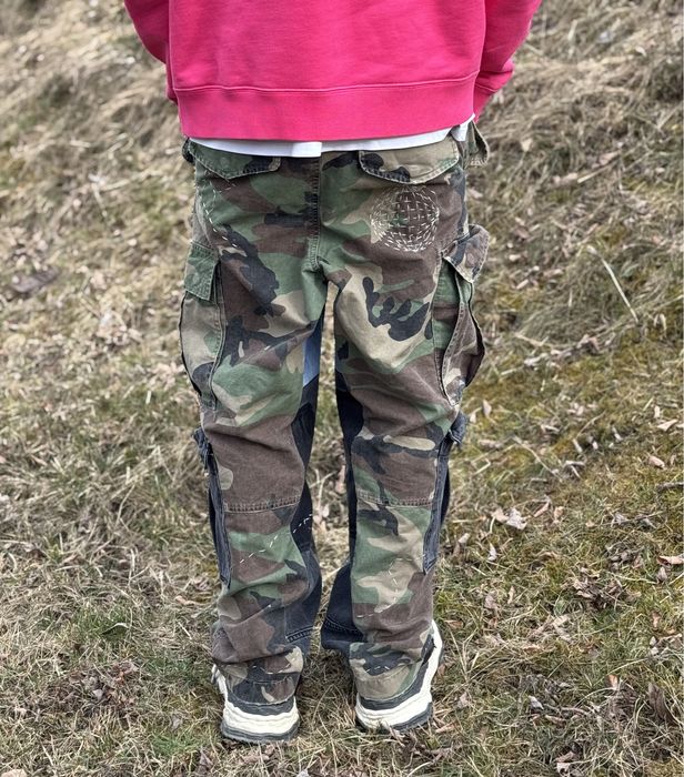 Pantaloni Polo Ralph Lauren cargo sashiko reworked 1 of 1