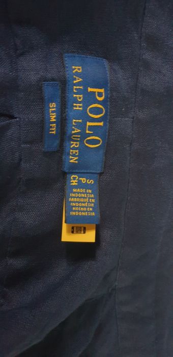 POLO Ralph Lauren Len/ Лен Slim Fit Mens Size S НОВО! ОРИГИНАЛ! Мъжка Ленена Риза.