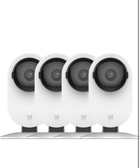 Camere de supeaveghere YI 4pc Home Camera, 1080p Wi-Fi IP