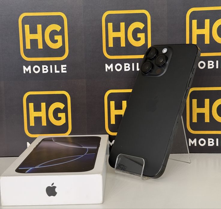 iPhone 16 Pro Max(Black)-256GB, 100% Bat, Garantie 1 An