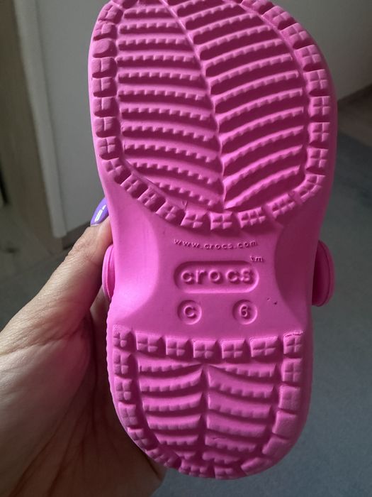 Crocs ciclam marimea C6 22-23
