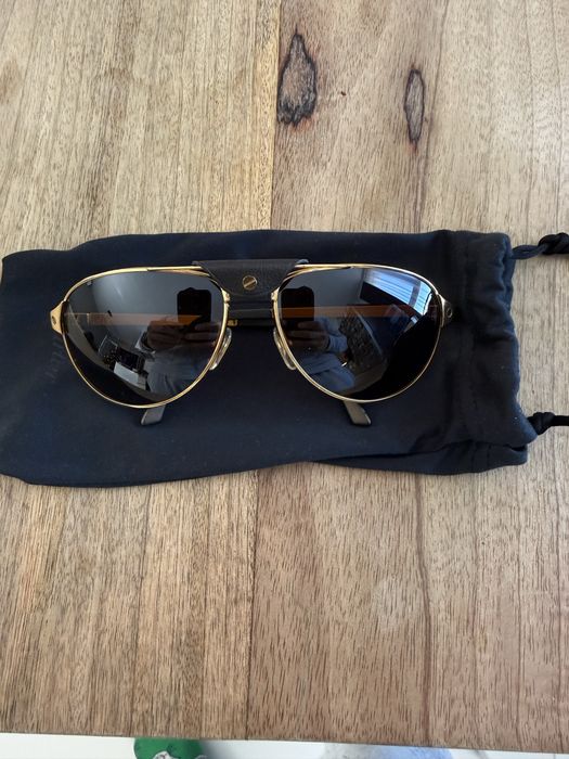 Слънчеви очила Cartier Santos Dumont 61/16