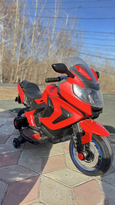 Детский электромобиль, мотоцикл