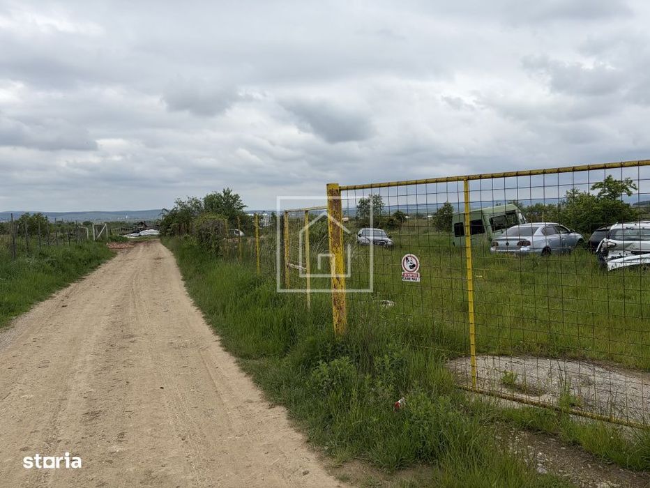 Teren cu autorizatie construire hala in Poplaca