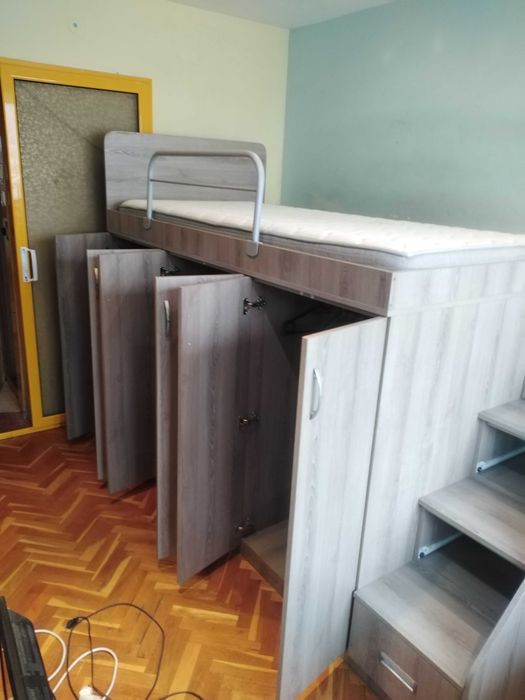 Детско легло гардероб