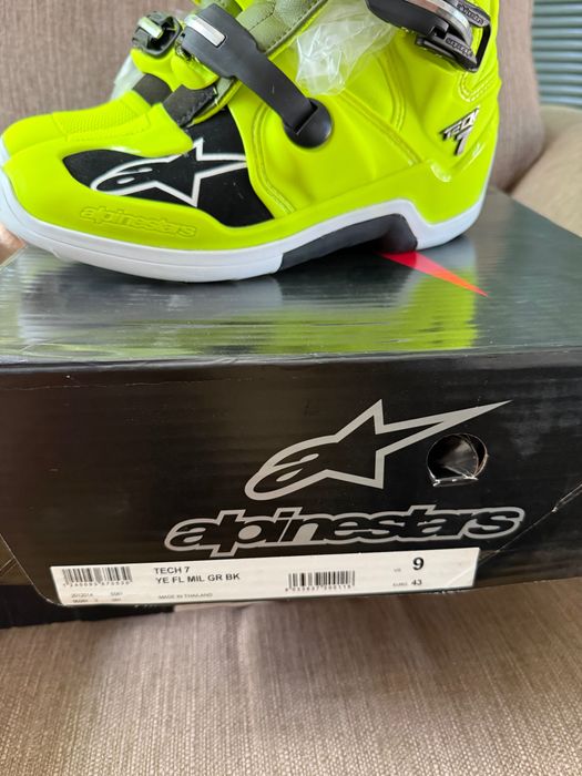 Alpinestars Tech 7 мотокрос ботуши
