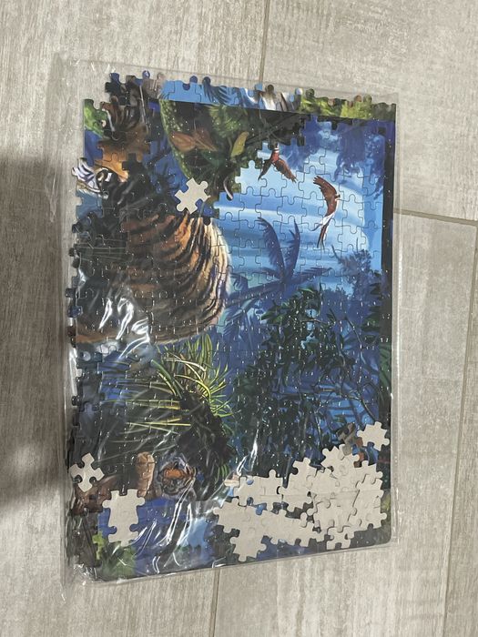 Puzzle cu animale 1000x3 piese