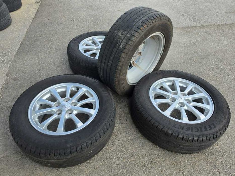 4 бр. Гуми 215/65 R16 с алуминиеви джанти 5x114.3 Mitsubishi Kia Honda Hyundai Toyota