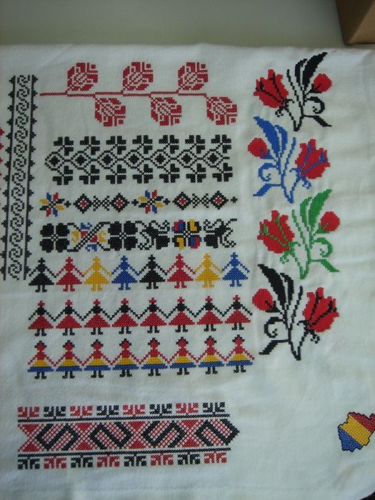 broderie FLORI punct cruciulita vol. 2 / ptr. masina de brodat