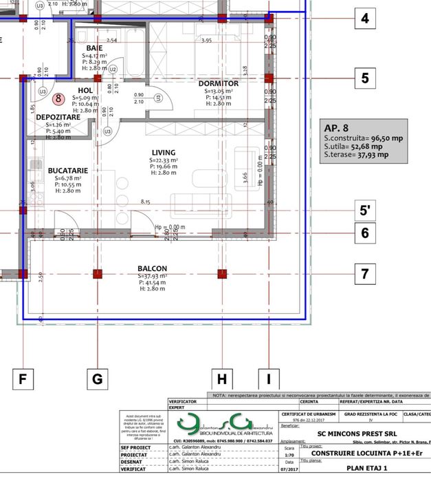Apartament 2 camere Selimbar