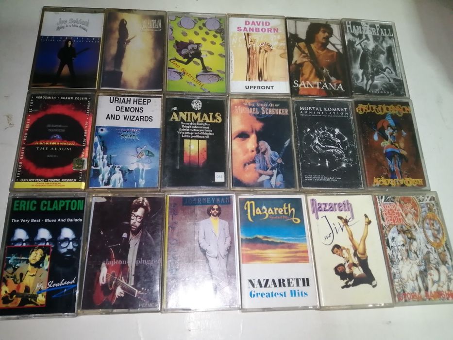 Касети с Рок и метъл изпълнители