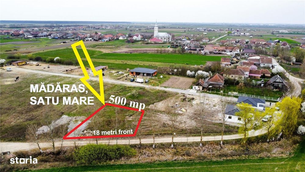 VIDEO | Investitie sigura | Teren intravilan de 500 mp in Madaras