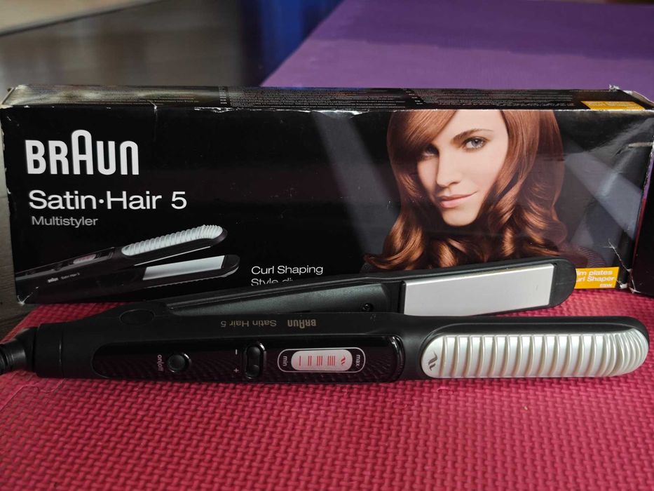 Преса за коса Braun Satin Hair 5 Multistyler за изправяне и къдрици