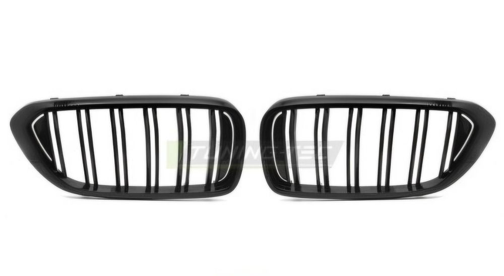 Grile duble BMW G32 - negru lucios
