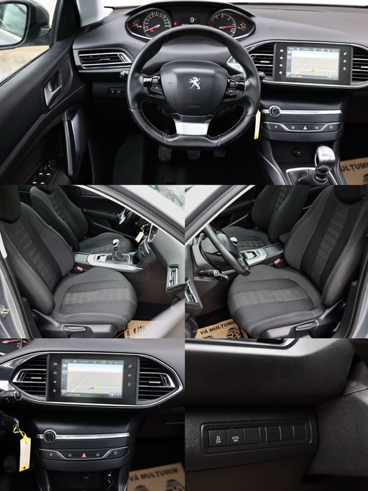 Peugeot 308 // echipare de top Allure // 1.6 diesel 120cp // 2015 // Euro 6