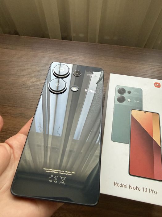 Telefon Redmi Note 13 Pro Midnight Black 8Gb Ram, 256 Gb Rom