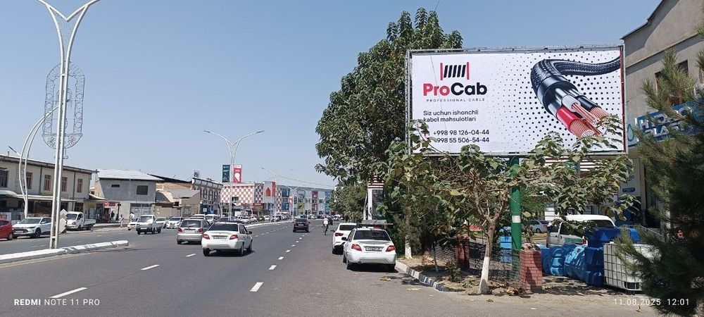 Bilbord, led ekran, лед экран, билбордларда реклама