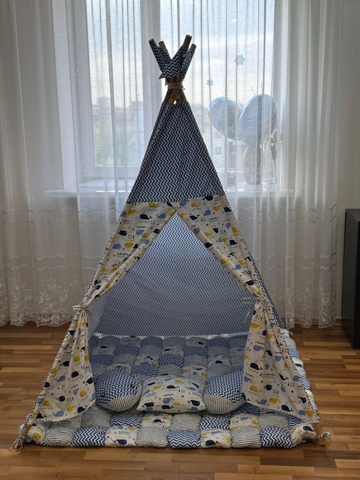 Вигвам + 3 подушки