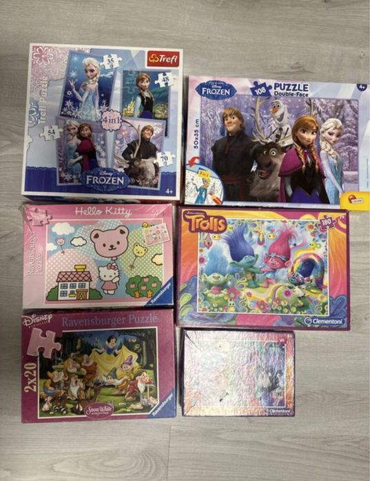 Играчки - Тролчета, Миньони, кубчета, пъзели