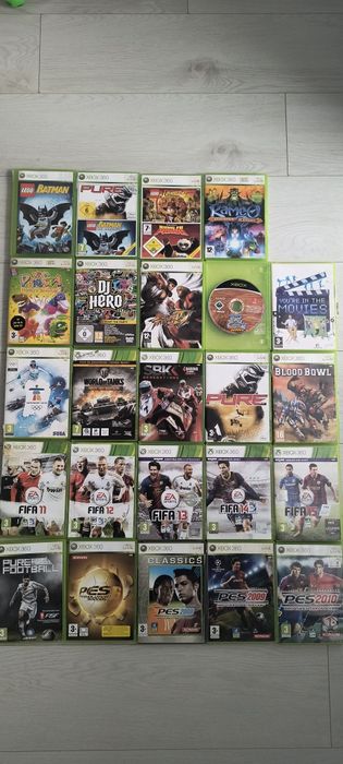 Lot jocuri xbox 360 diverse