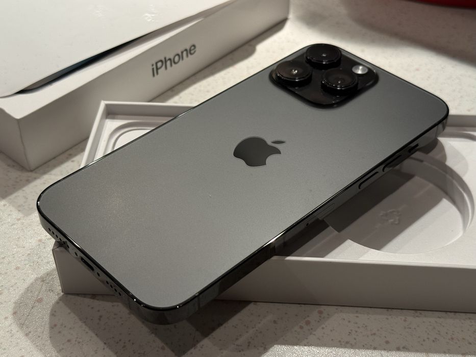 iPhone 14 Pro Max 256GB Space Black – Перфектен, 100% Батерия!
