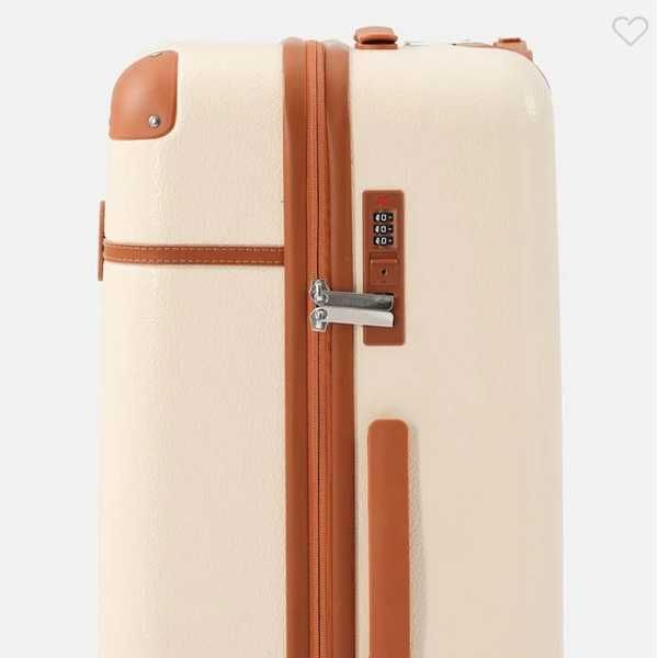 Куфар с колелца Mercado Trade, Екрю, Различни размери