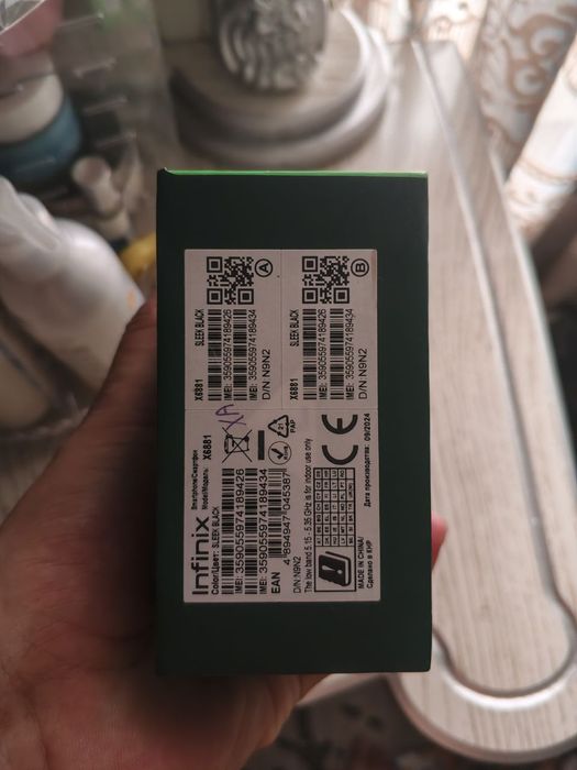 Infinix hot 50 pro idealni mochniy tel