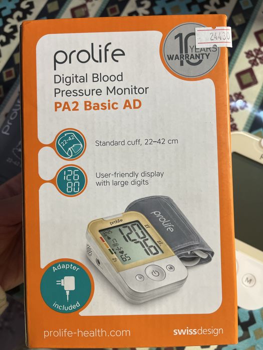 Тонометр Prolife PA2