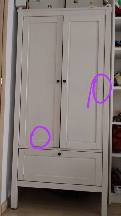 Set mobilier complet camera bebelusi IKEA - Sundvik