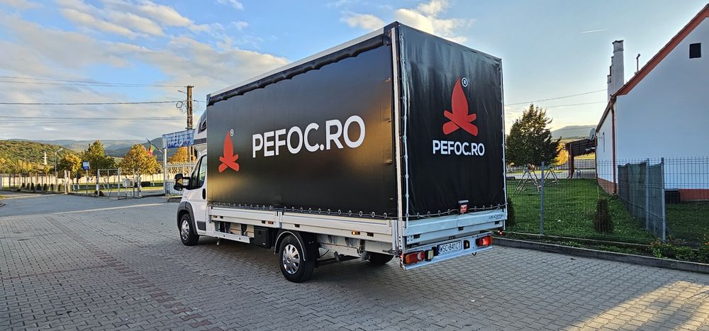 Fiat ducato 3.0 180cp Prelata  pe role 10 europaleti iveco daily
