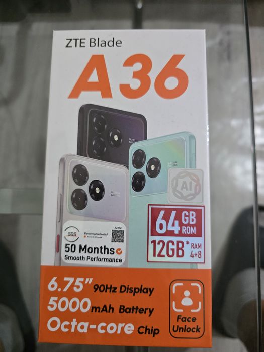 Zte blade A36 новый.