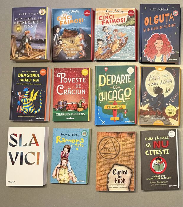Colectie carti editura Arthur si altele
