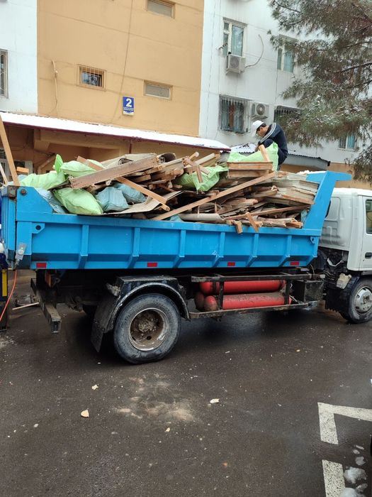 Musor olib ketish xizmati Qurilish materiallari yetkazib beramiz