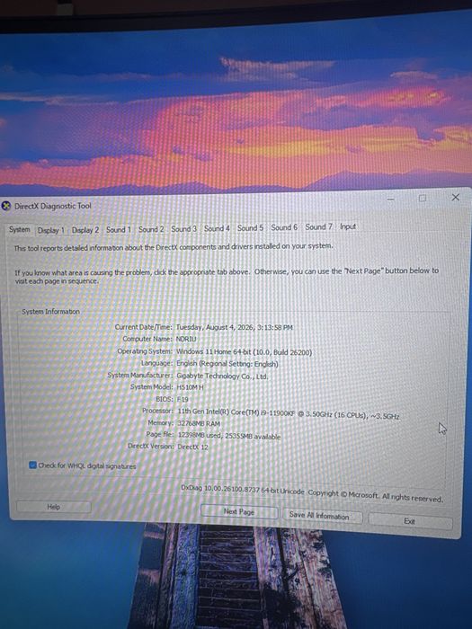 Desktop Gaming I9-11900kf , rtx 3060 12gb, 32 gb ddr4
