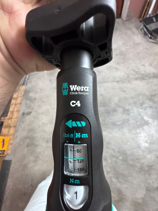 Wera click torque c4 60-300 nm динамометричен ключ
