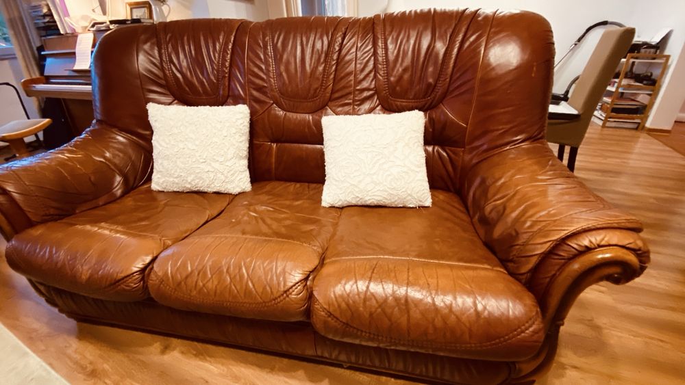 Canapea extensibila din piele