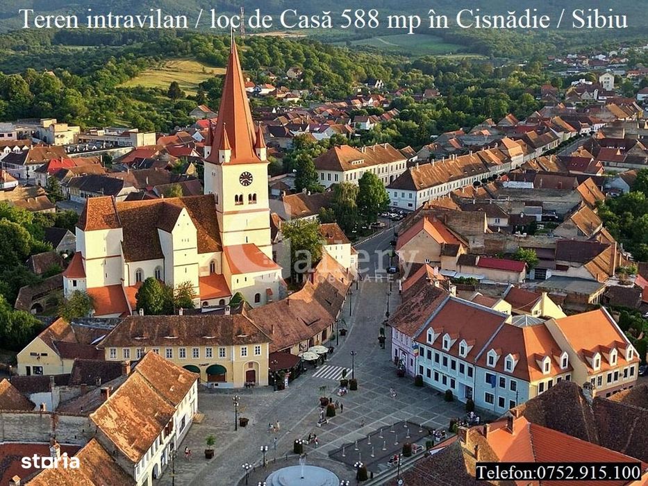 Loc de Casa / Teren intravilan 588 mp - Sibiu