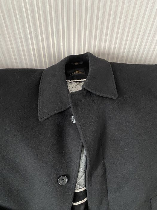 Мужское драповое полупальто