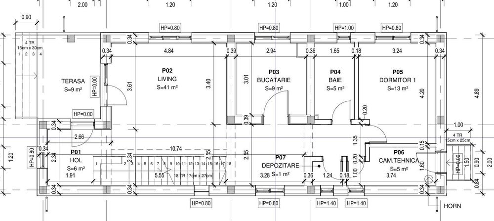 Casă spațioasă 206 mp + teren 1700 mp, zonă centrală Făgăraș