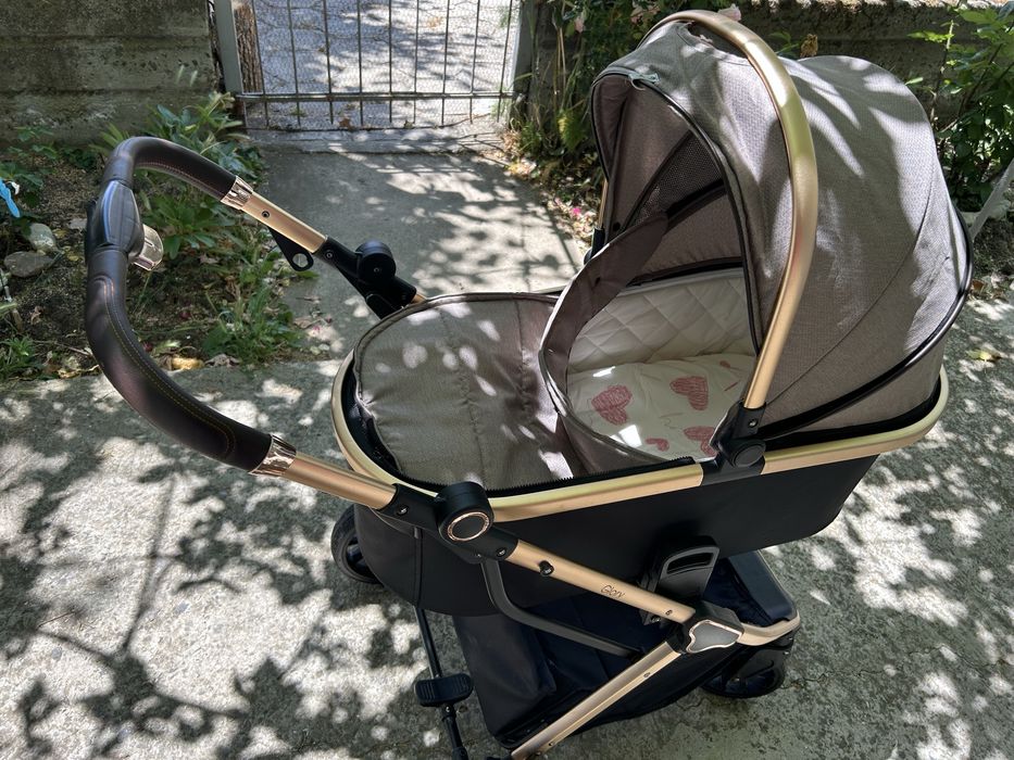 LORELLI Premium Комбинирана количка 2в1 GLORY PEARL BEIGE