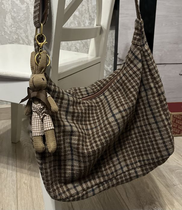 Сумка женская в клетку