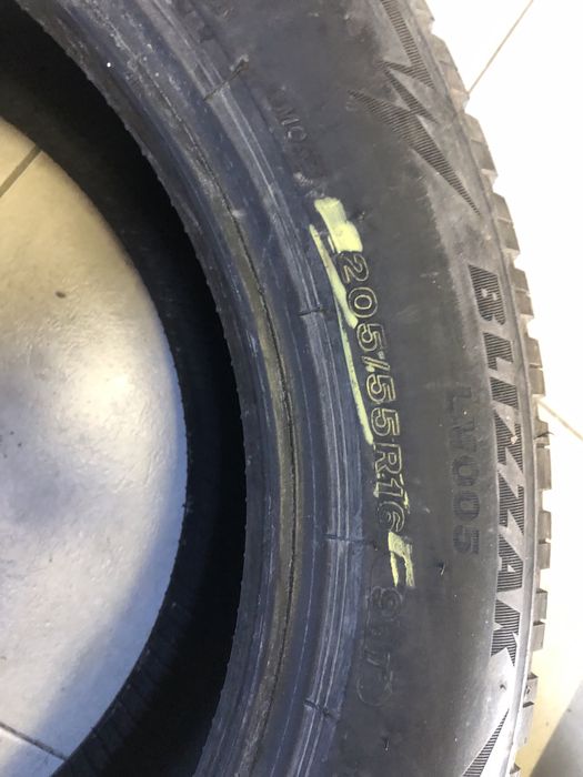 Зимни гуми 205 55 16 Bridgestone 2бр