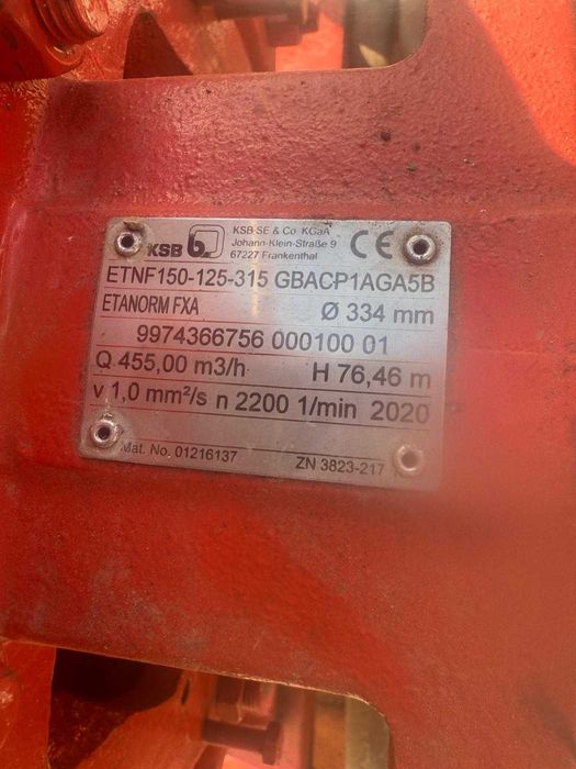 Motopompă Motor Iveco