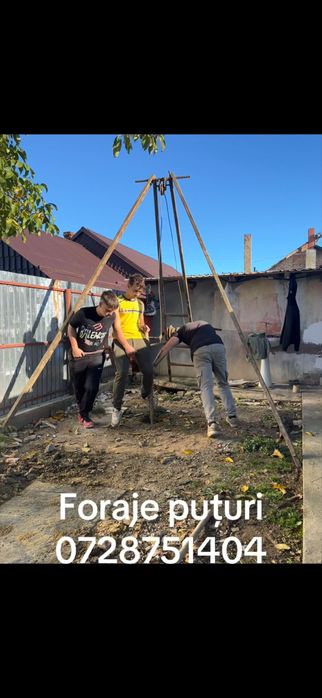 Foraje puturi  denisipari 0️⃣7️⃣2️⃣8️⃣7️⃣5️⃣1️⃣4️⃣0️⃣4️⃣