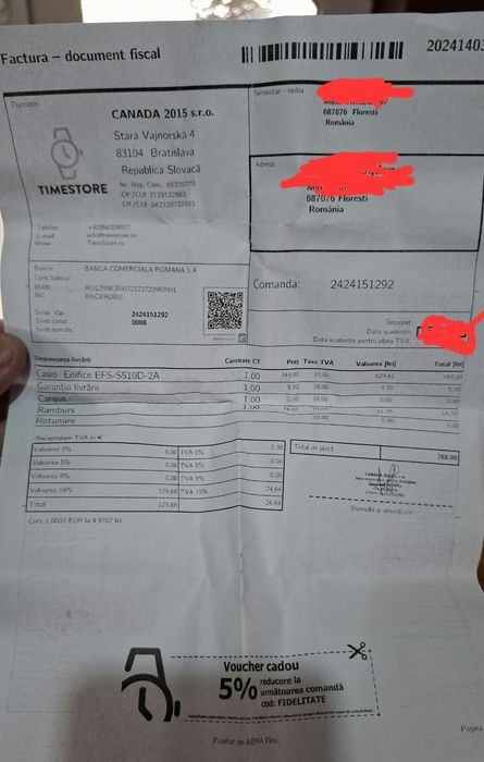 Ceas Casio Ediffice Solar