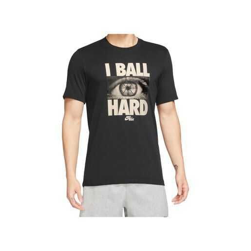 Футболка унисекс Nike Basketball I Ball Hard Dri-Fit T-Shirt in black