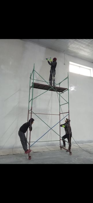 Покраска металл ангар дом