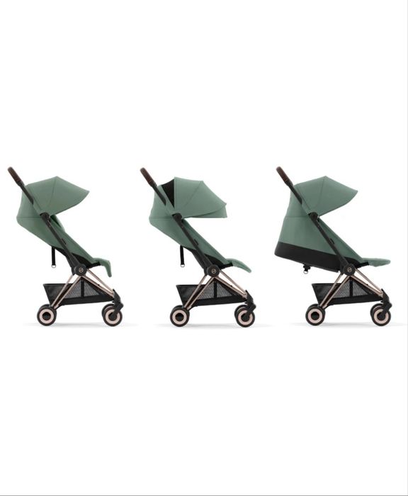 Carucior Cybex Coya Rosegold/Leaf Green