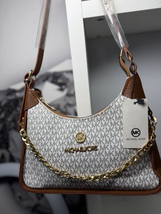 Michael Kors – Geantă cu monogramă și lanț