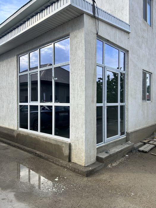 Пластик и алюмин окно, дверь